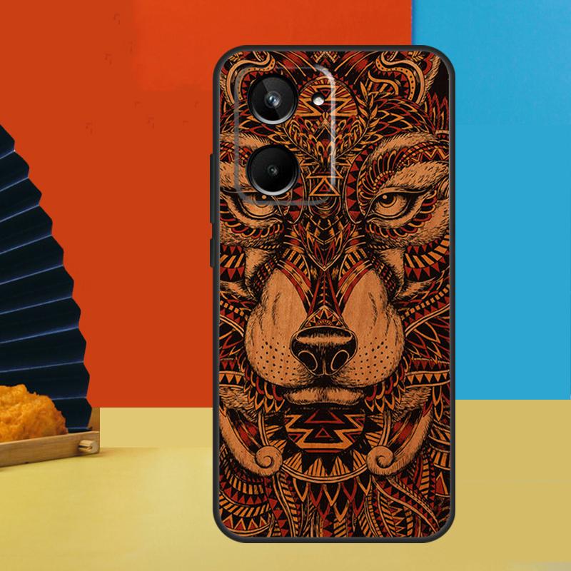 Wood Pattern For Realme 11 9 10 12 Pro Plus C55 C53 C51 C33 C31 C30 C25s C21Y C15 C11 GT3 GT Neo 5 Case