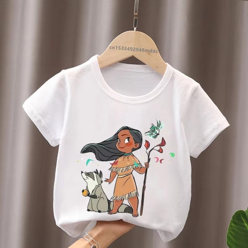 Hot Selling Little Princess Ariel Jennifer Cinderella Printed Childrens Unisex Women Tshirt Cotton Tshirt Summer