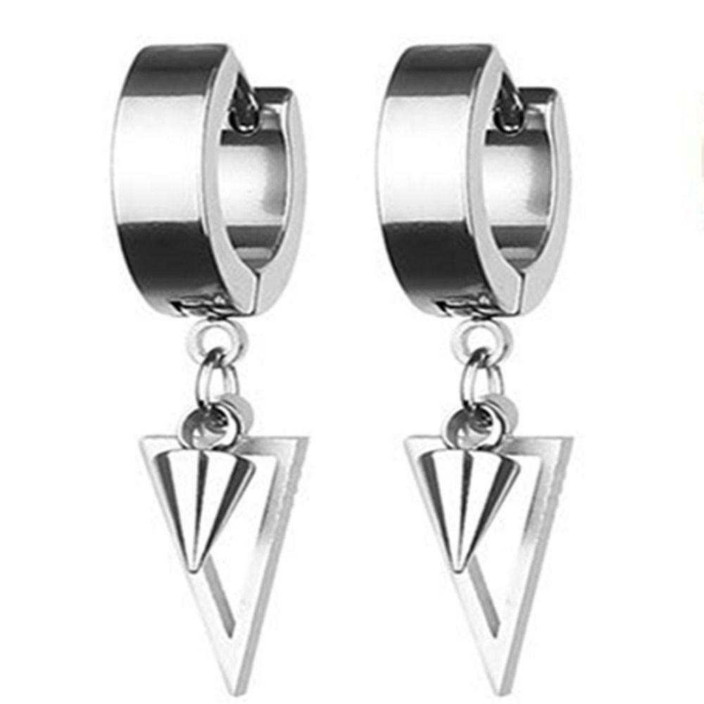 Steel Birthday Gift Dangle Earrings Stud Earrings Men Gothic Earrings Korean Style Earrings
