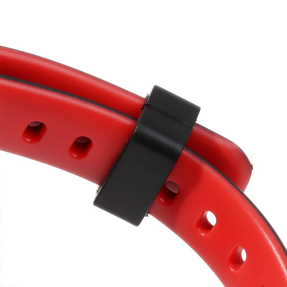 Dual Color Bracelet Colorful Wristband Wrist Watchband Soft Silicone Strap Watch Band