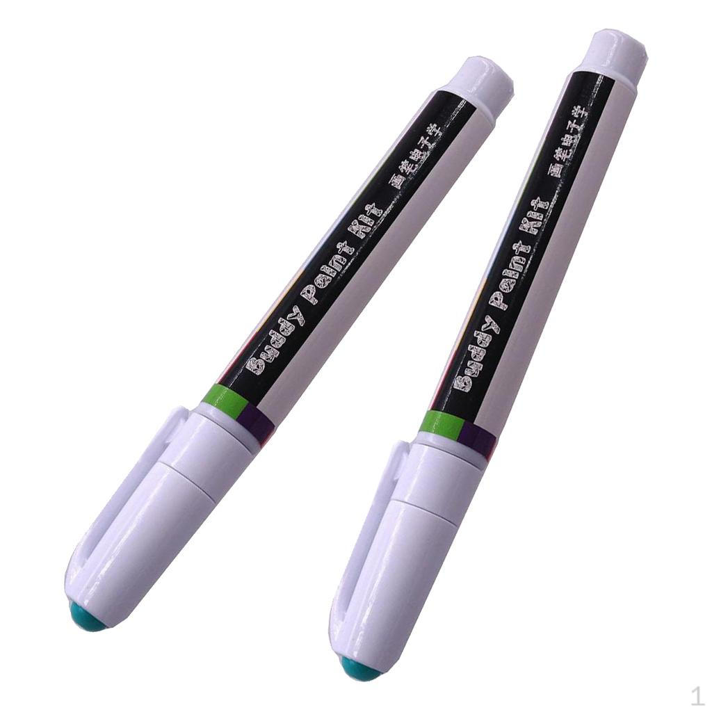 2x Conductive Electric Paint Pen Circuit Marker Kids Student Education Accessories
