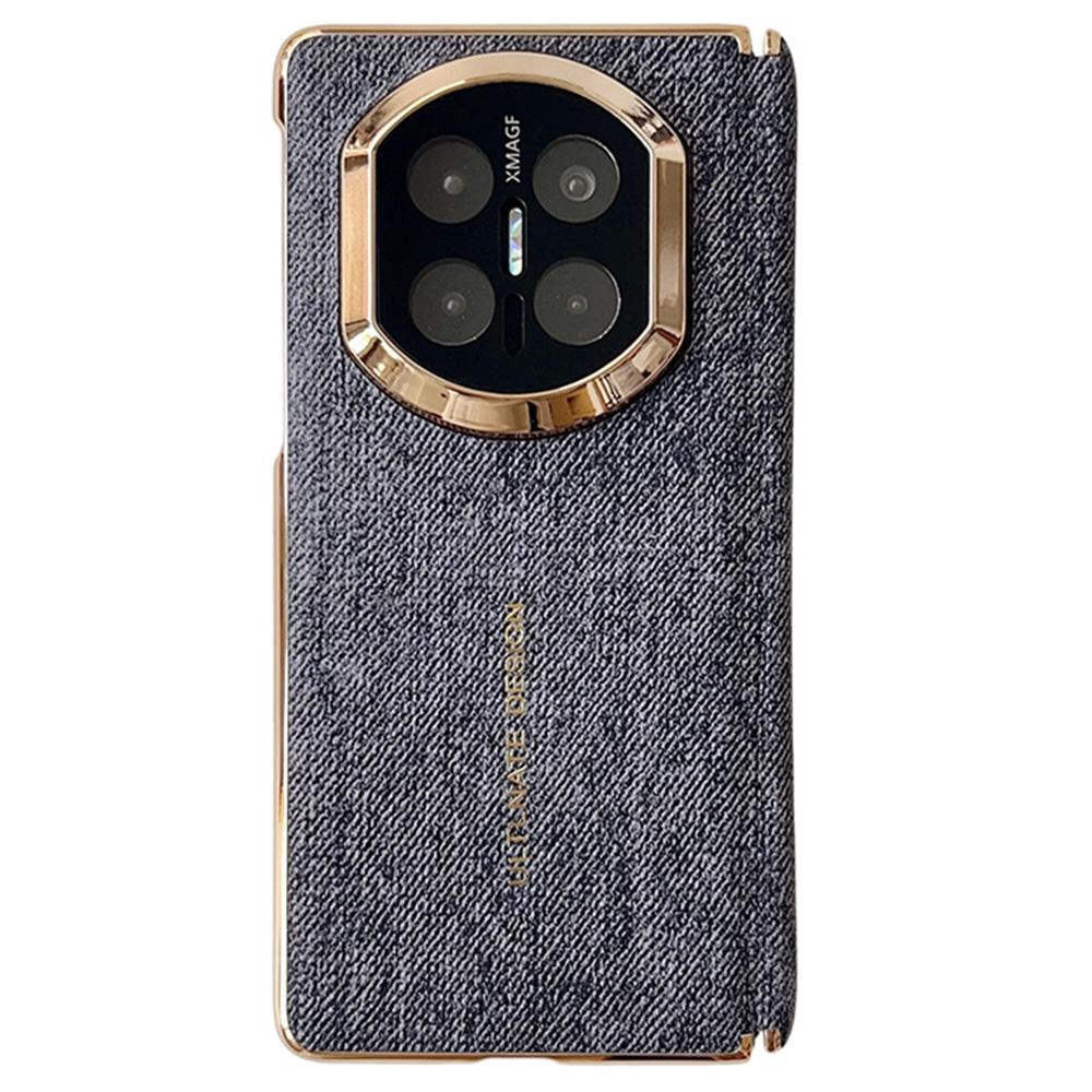For Huawei Mate X7 Case Jean Cloth Texture Hard PC + Cloth Phone Cover