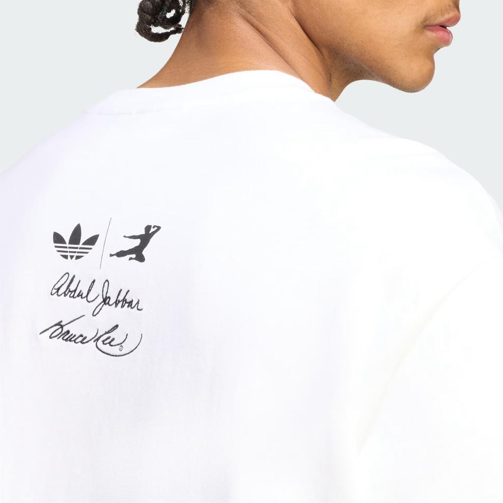 Adidas Оригинальная футболка Hot Shot с графическим принтом, свободного кроя, с круглым вырезом и короткими рукавами, унисекс, топы JZ7907