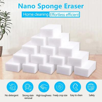 Меламиновая губка Magic Sponge Eraser Eraser Cleaner Чистящие губки для кухни и ванной комнаты Инструменты для уборки 10*6*2 см