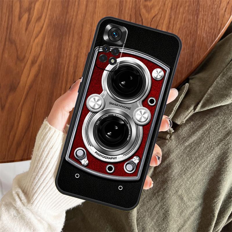 Ретро-ностальгический чехол для камеры для Xiaomi Redmi 13C 14C 10C 12C Redmi Note 14 Pro 13 12 11 9 10 9S 10S 11S 12S