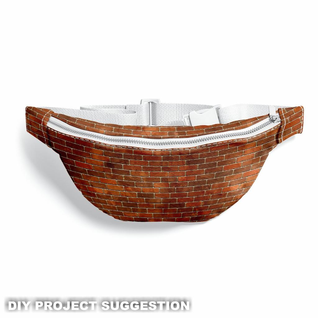 Outdoor Dekostoffe Oxford - Motiv Ziegel