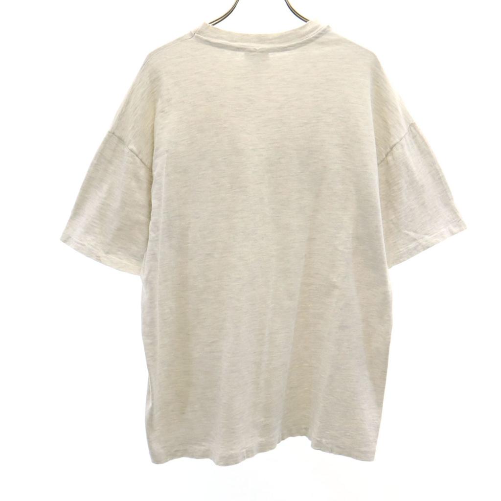 HANES 90s Old Caterpillar Made In the USA Michigan CAT Short Sleeve T-shirt Men's Used