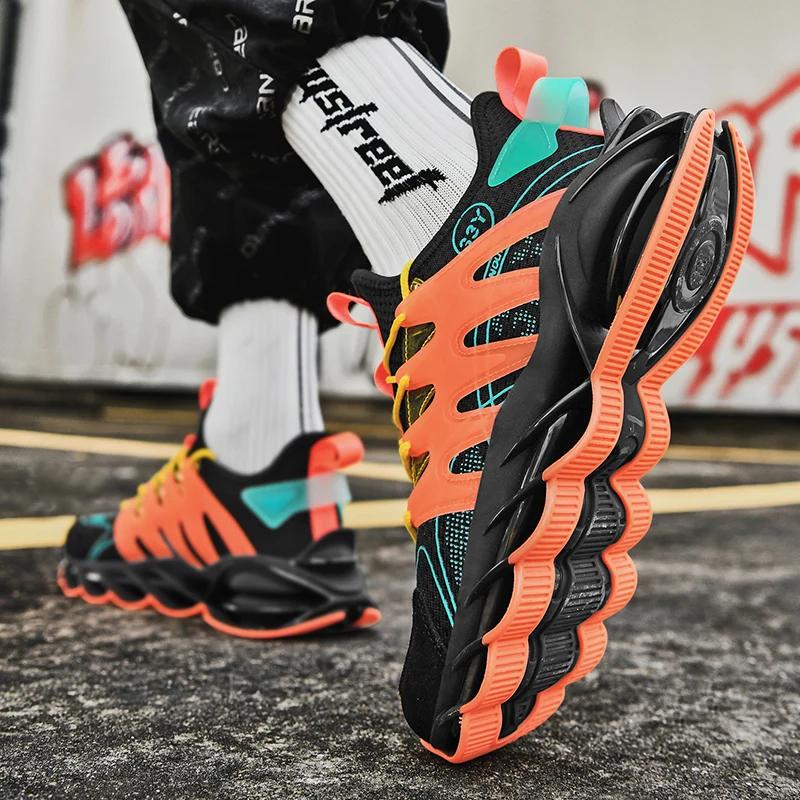 Мужская обувь Кроссовки Мужские теннисные туфли Роскошные мужские повседневные кроссовки для бега Дышащие модные мокасины Кроссовки для мужчин