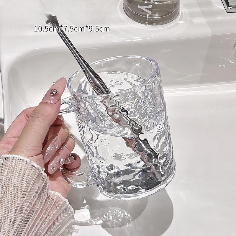 Glacier Pattern Mouthwash Cup Brushing Cup ToothbrushToothbrushes Dental UtensilsTooth Jars Couple's Washbasin Cup