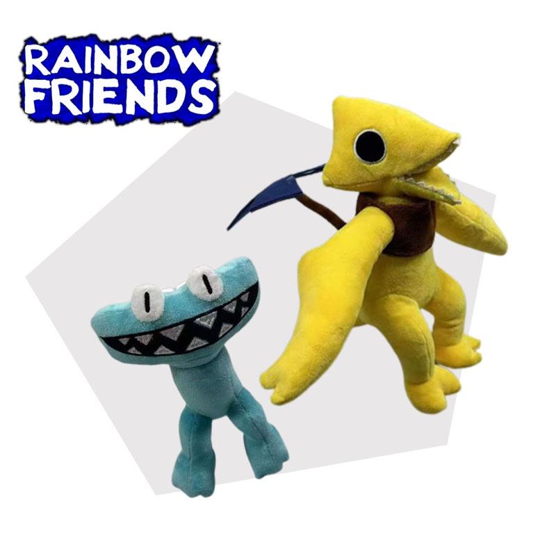 Cartoon Inspired Rainbow Friends Plush Toy Soft And Cuddly Stuffed Animal Doll