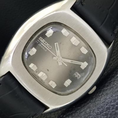 5 АВТОМАТИЧЕСКИХ ВИНТАЖНЫХ ЯПОНСКИХ МУЖСКИХ ЧАСОВ 6309A С ОРИГИНАЛЬНЫМ ЦИФЕРБЛАТОМ a702395-5