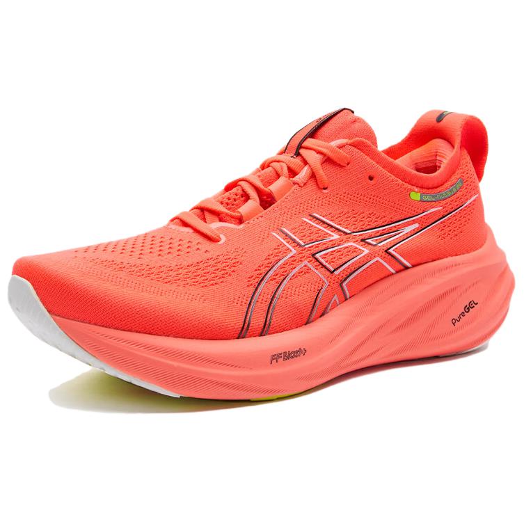 Asics Кроссовки мужские Gel Nimbus 26 Sunrise Red, черные 1011B794-600