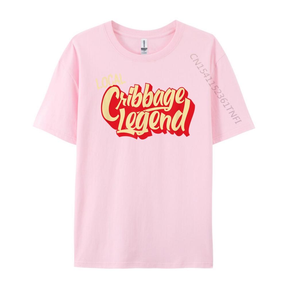 Funny Cribbage Player Local Cribbage Legend Mens Designer T Shirt Man Clothes Party