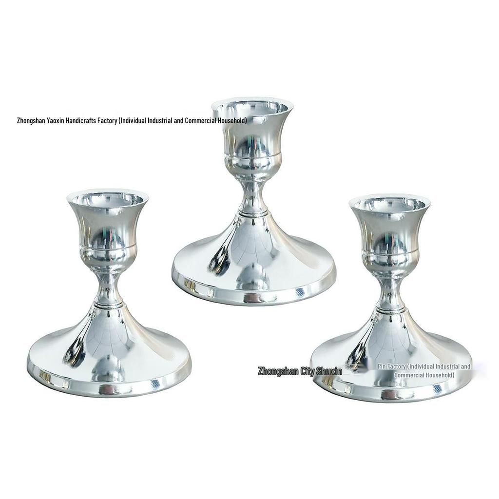 Европейский минималистичный подсвечник-украшение для ужина при свечах и свадебного декора