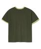 PEACE MAKER Finger Print Ringer Tee (Khaki)