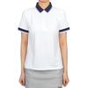 Футболка с коротким рукавом и воротником Zipore Golfwear для женщин Glp000011 Sno