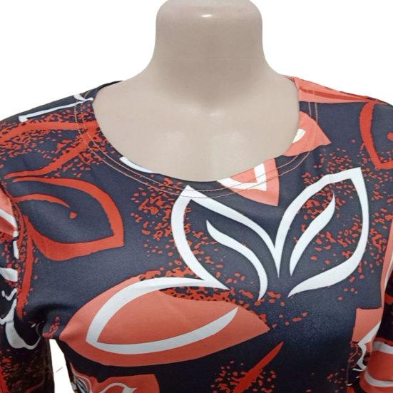 Женское платье-футляр с круглым вырезом, облегающее, из двух частей, с цветочным принтом, с длинным рукавом, длиной до колена, женское платье миди в повседневном стиле