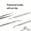 Professional Dental Cleaning Kit Stainless Steel Oral Hygiene Tools, Interdental Cleaners,Toothpicks For Thorough Teeth Cleaning