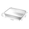 Stackable Bento Box Leakproof Metal Lunch Box Rice Plate Food Storage Containers  School Lunch