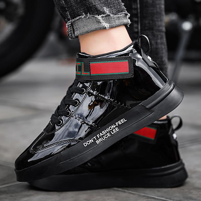 2024 Новые мужские роскошные кроссовки, модные блестящие зеркальные дизайнерские туфли, мужские кроссовки с золотым блеском, уличные хип-хоп мужские кроссовки для скейтбординга