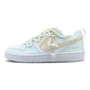 Nike Кроссовки Court Borough Low Sea Salt Coconut Низкие Скейтбордические Обувь GS Белый Синий DV5456-106(Команда79-)