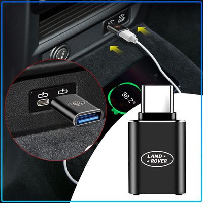 Автомобильный USB Type-C Кабель-конвертер Зарядный адаптер Автоаксессуары Для Land Rover Freelander 2 L2 L319 L462 LF Range Sport Evoque L322 Discovery 2 3 4 5