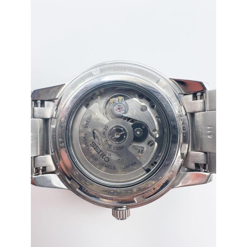 Used SEIKO Presage GMT Date Men's Watch, with box, working