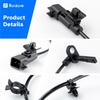 Rear Wheel Speed ABS Sensor Left and Right fit for Chevy Cruze 11-15, 2pcs | for 2011 2012 2013 2014 2015 Chevy Cruze Volt, 14-16 Cadillac ELR, 12-17