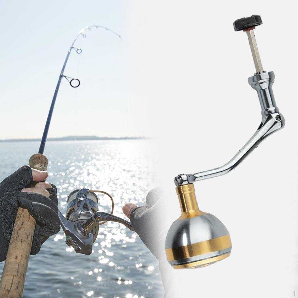 Рукоятка катушки, Металлический рычаг с вставкой, Ремонт, Аксессуары