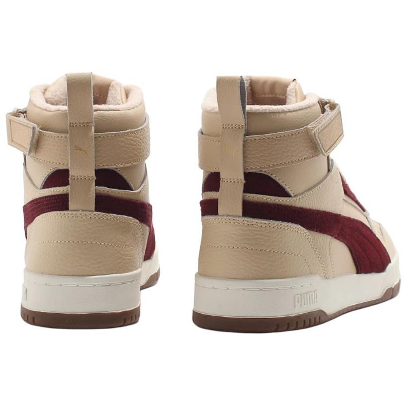 Puma Rbd Game Удобные Универсальные Высокие Повседневные Кроссовки Унисекс Хаки 387604-05