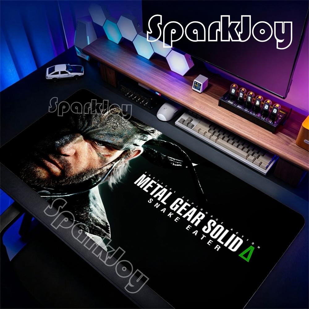 ESports Game NonSlip Mousepad Metal Gear Solid Mouse Pad Large Laptop Gaming Pc Lock Edge Thickened Computer Keyboard Desk Mat