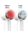 Warm  Cold COMPRESS Electric 6 BRUSH HEAD Face Wash Cleaner DEEP Facial Cleansing Brush Waterproof Clean Exfoliating Spin Brush