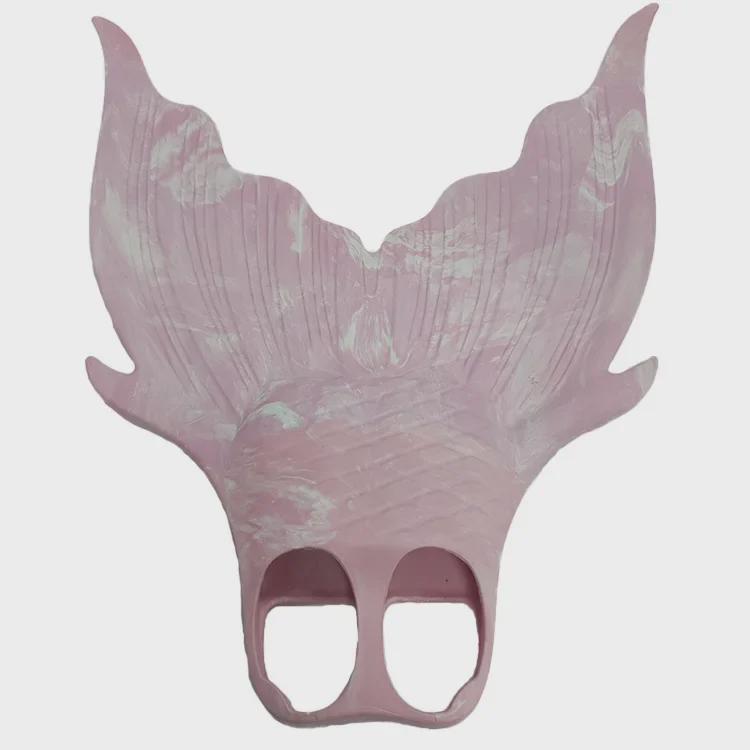 Плавательный ласт «Хвост русалки» для детей и взрослых — мягкий резиновый тренировочный ласт для дайвинга в аквариуме