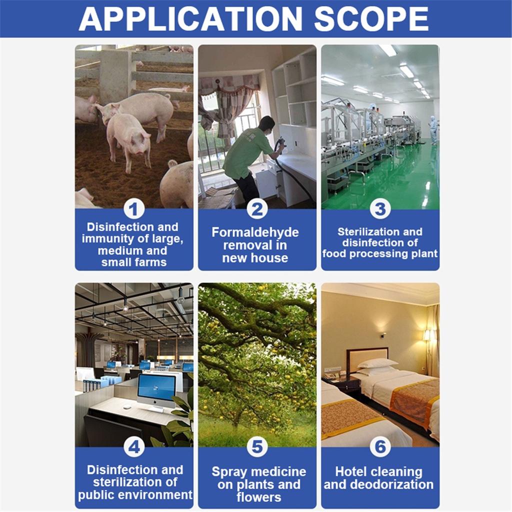 3000 Вт 20 л Электрический ULV Распылитель-генератор тумана Убийца комаров Машина для дезинфекции Атомайзер инсектицида Борьба с наркотиками Дальность распыления 25 м