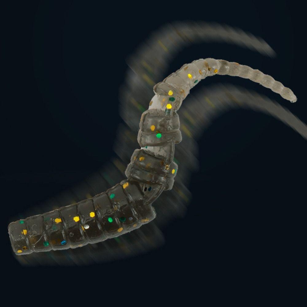 Многоцветные рыболовные мягкие приманки 4 см искусственные приманки рыболовные снасти приманки для зимней рыбалки