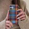 Ретро чехол в клетку для iPhone 15, iPhone 16, iPhone 17 Pro Max