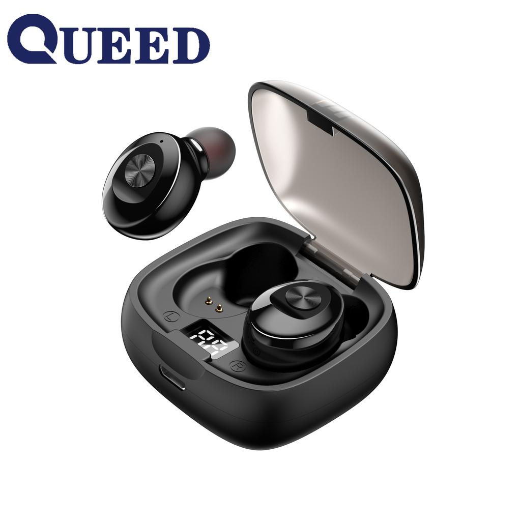 Bluetooth-гарнитура с цифровым дисплеем, спортивные беспроводные стереонаушники TWS 5.0