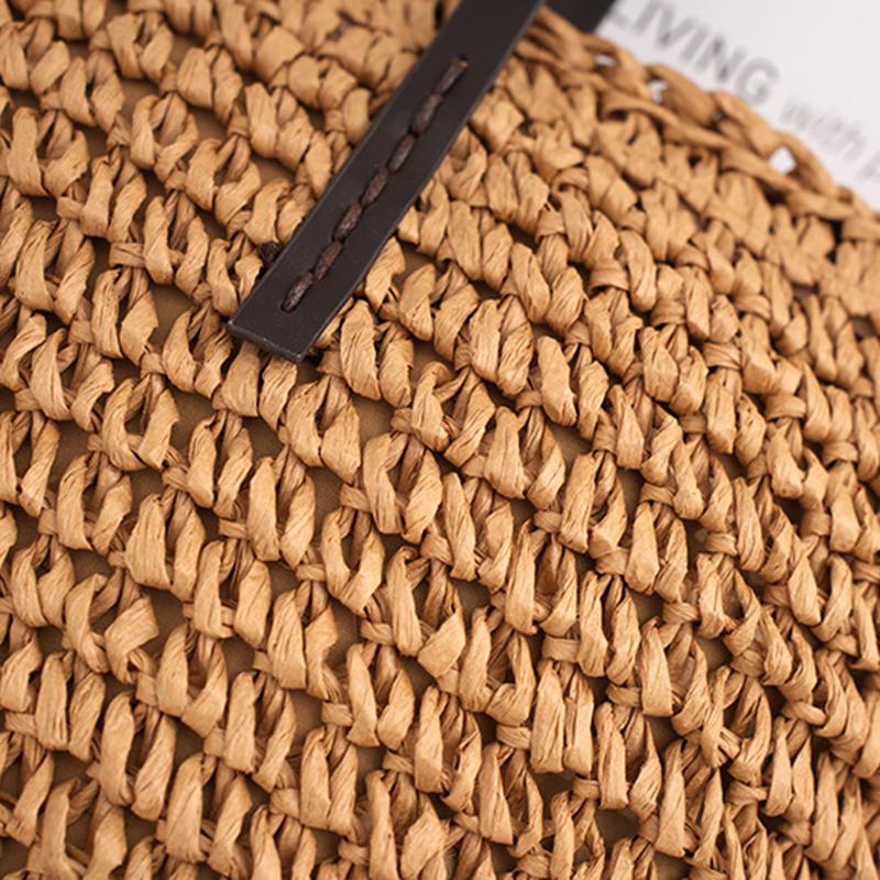 Yogodlns Летняя популярная соломенная сумка для женщин, большая вместительная сумка на плечо, плетеные тканые сумки, дорожная морская пляжная сумка, корзина bolsa