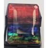 Ammolite Opal-Like Organic Natural 47.80 Ct Emerald Cut Fabulous Loose Gemstone