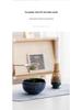 Handmade Japanese Matcha Ceramic Tea Bowl and Bamboo Whisking Tool