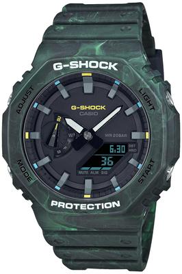 Casio G-Shock GA-2100FR-3AJF Мистический лесной зеленый
