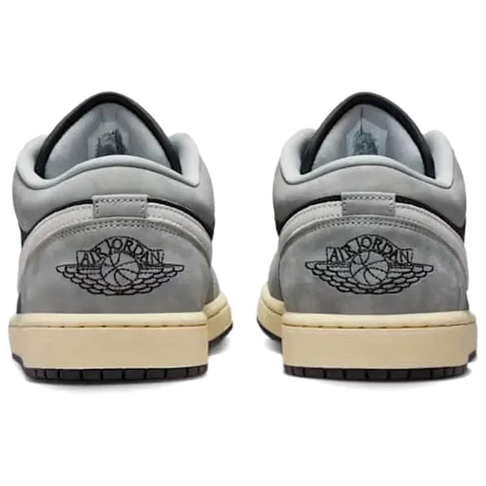 Air Jordan 1 Low Light Smoke Grey Men Sneakers White Off-Noir HQ2010-012