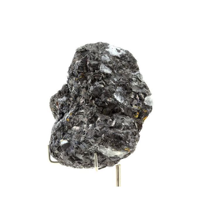 Pierres et Minéraux. Galène Argentifère + Chalcopyrite. 1864.40 ct. Oulles, Isère, France.