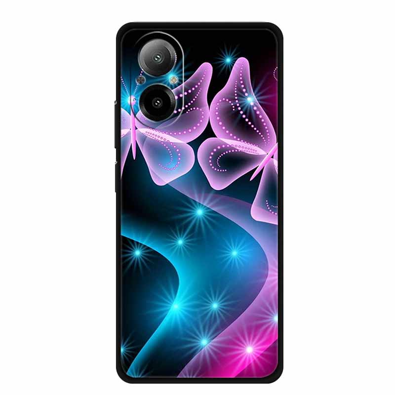 Для Realme C67 4G Чехол Роскошный Мягкий Силикон ТПУ Чехлы для Телефона Задняя Крышка Для RealmeC67 C 67 4G RMX3890 Ударопрочный Любовь Милый funda