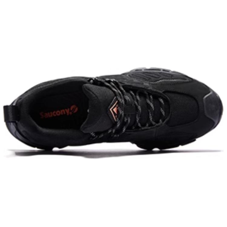 SAUCONY MTX RE Soft Comfortable Non-Slip Durable Low-Top Hiking Shoes Unisex Hiking Shoes Black S79056-2