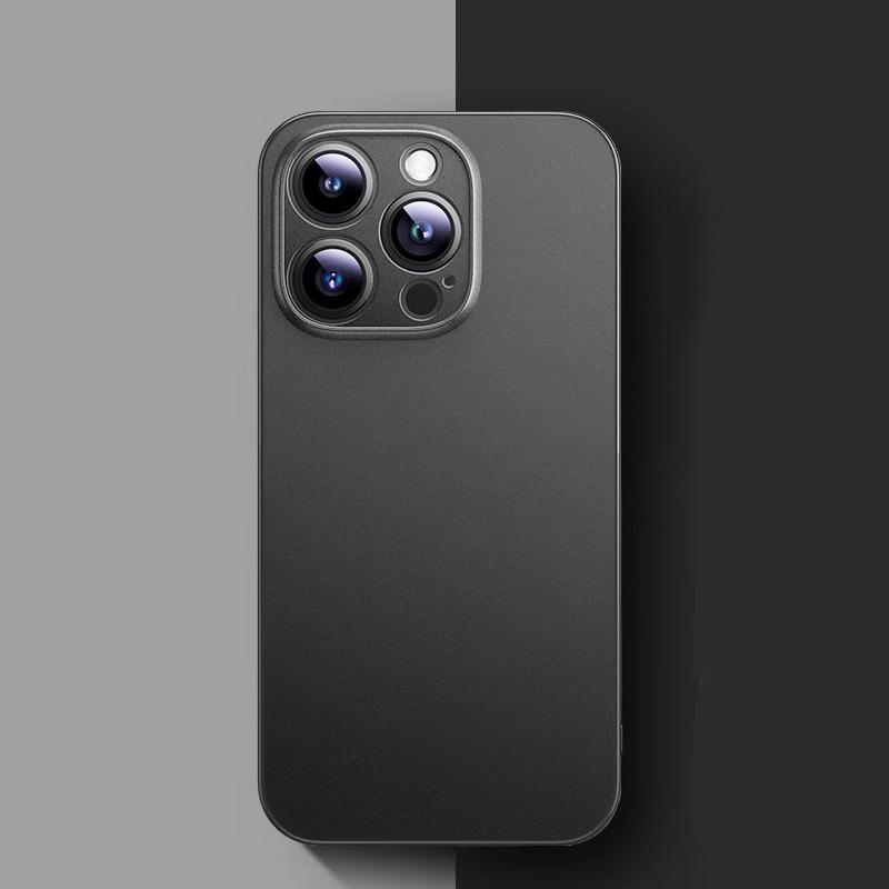 0.3mm Ultra Thin Matte Case For iPhone 16 15 14 13 12 11 Pro XS Max Plus Mini X XR Transparent Back Cover Frosted Hard PP Shell