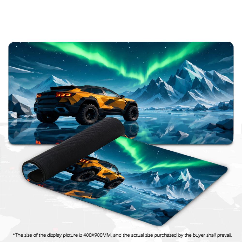 XXL Large Size Desk Mat Overlock Car Scenery Mouse Pad Desktop Keyboard Mat Landscape Series Gaming Office Computer Table Mats