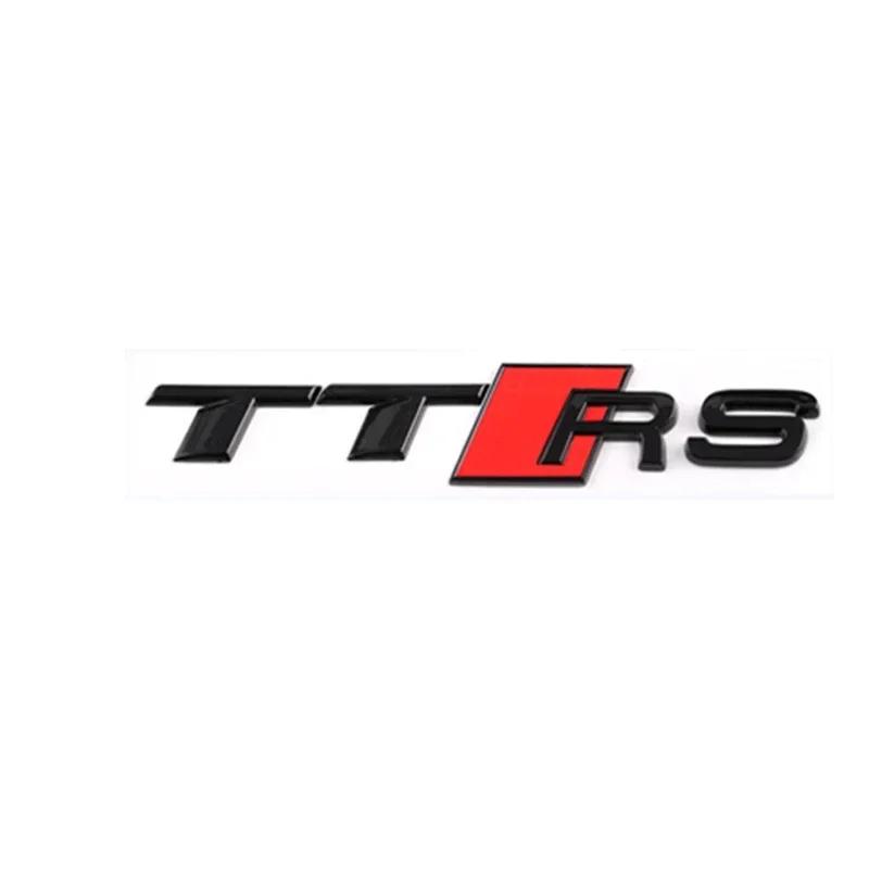 For Audi Embelm Sticker S3 S4 S5 S6 rs3 rs4 rs5 TTS SQ5 SQ7 ABS Automobile Fender Luggage Modification Badge Sticker Auto Parts