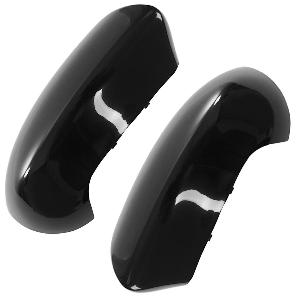 Nissan Qashqai I J10 07-14 Exterior Mirror Housing Black, Left & Right, 2 Pieces Set