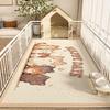 VIKAMA pet Petting Park Floor Mat Enclosure Area Floor Is Waterproof For Dog Food. Easy To Clean And Maintain.